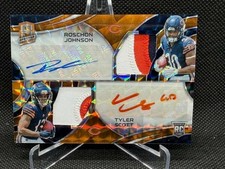 2023 Panini Spectra Football Tyler Scott/Roschon Johnson Dual RPA /15 Bears RC