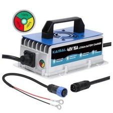 Lithium Battery Charger 48 Volt/58.4V 15A for 48V 51.2V LiFePO4 Battery 0V