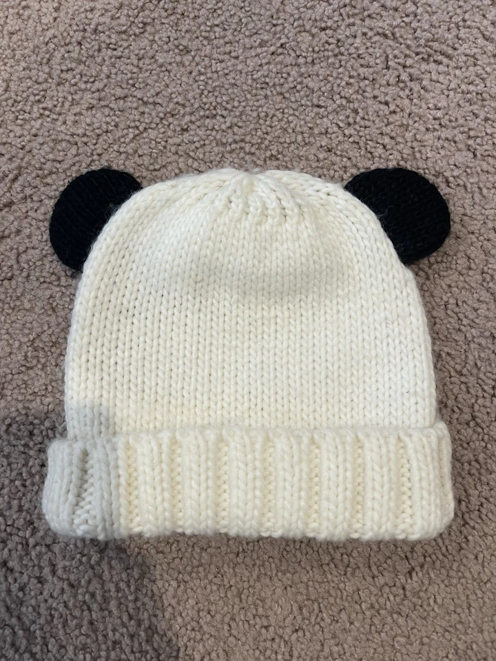 Gorro TERRANOVA Panda Tejido Invierno Y2K Talla Única Para Mujer Usado Foto 3 de 4