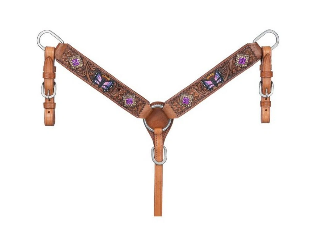 Collier De Poitrine Western Phoenix Pour Cheval – Vintage, Spectacle, Superposé