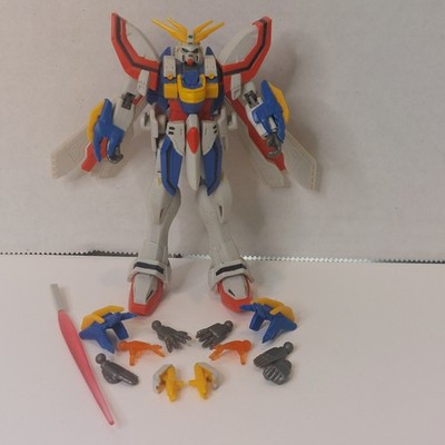 MSIA God Gundam Burning Gundam with Effect Part Bandai Mobile Suit in Action
