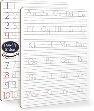 Scribbledo Dry Erase Handwriting Practice for Kids 9 x 12 9"W x 12"H, White