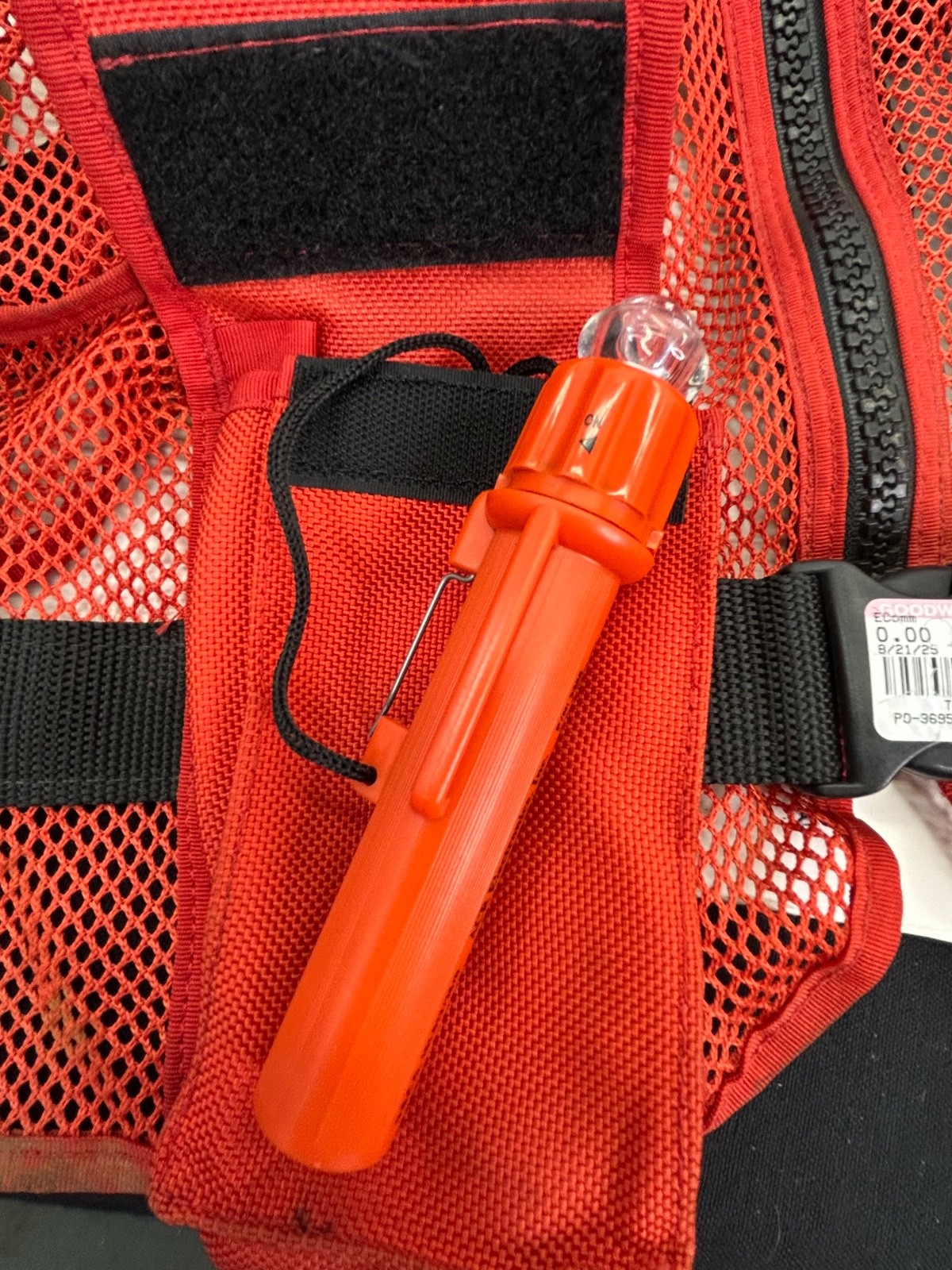 US Coast Guard Auxiliary Life Saving Vest