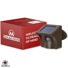 1500FT Solar Wireless Driveway Alarm System - Weather-Resistant Motion Sensor