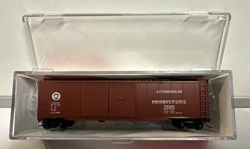 Coche caja doble puerta Intermountain escala N PRR Pennsylvania 50' #74304 | Condition: Used