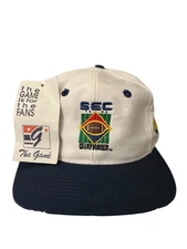 Vintage 1994 SEC Snapback Hat Adjustable Cap  Southeastern Conference Sports NWT