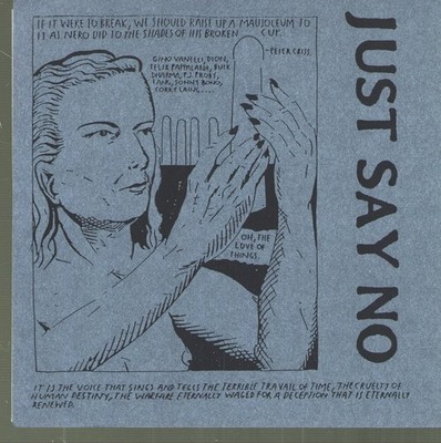 Just Say No Just Say No 7'' Vinyl Black USA im Pappcover 45 RPM