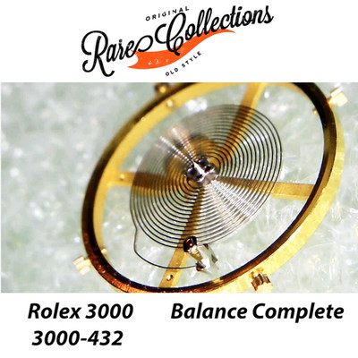 NEW New Rolex 3000-432 Balance Grey Grey Barbell Replacement