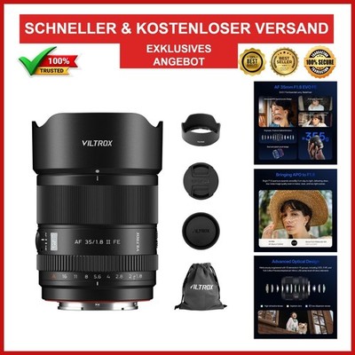 VILTROX AF 35 mm F1.8 II EVO APO Objektiv für Sony E-Mount