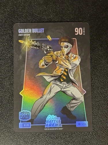 2026 Bo Jackson Battle Arena Golden Bullet Steel BattleFoil BF-291