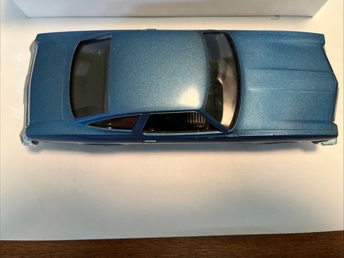 1974 Oldsmobile Cutlass Plastic Promo Model By Johan 1/25 Scale With Box Blue - Picture 2 of 16
