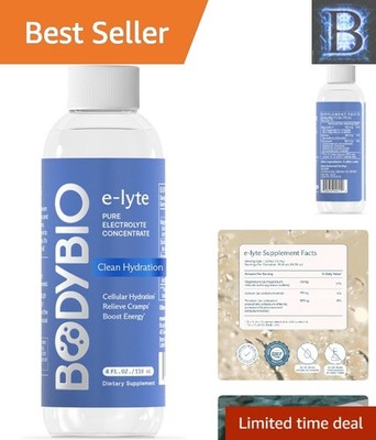 e-Lyte Electrolyte Concentrate - Supports Muscle Recovery, 4 FL OZ, No Fillers