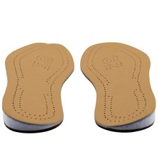 Supination Insoles,O/XO Leg Orthopedic Corrective Brown 43/44,