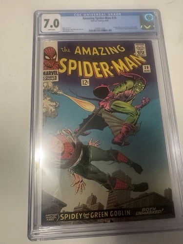 Amazing Spider-Man 39 OWP/WP (Marvel, 1966)  CGC 7.0