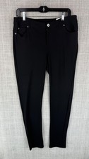 Two By Vince Camuto Pants Womens 10 Black Ponte Jegging Slim Pull On Stretch