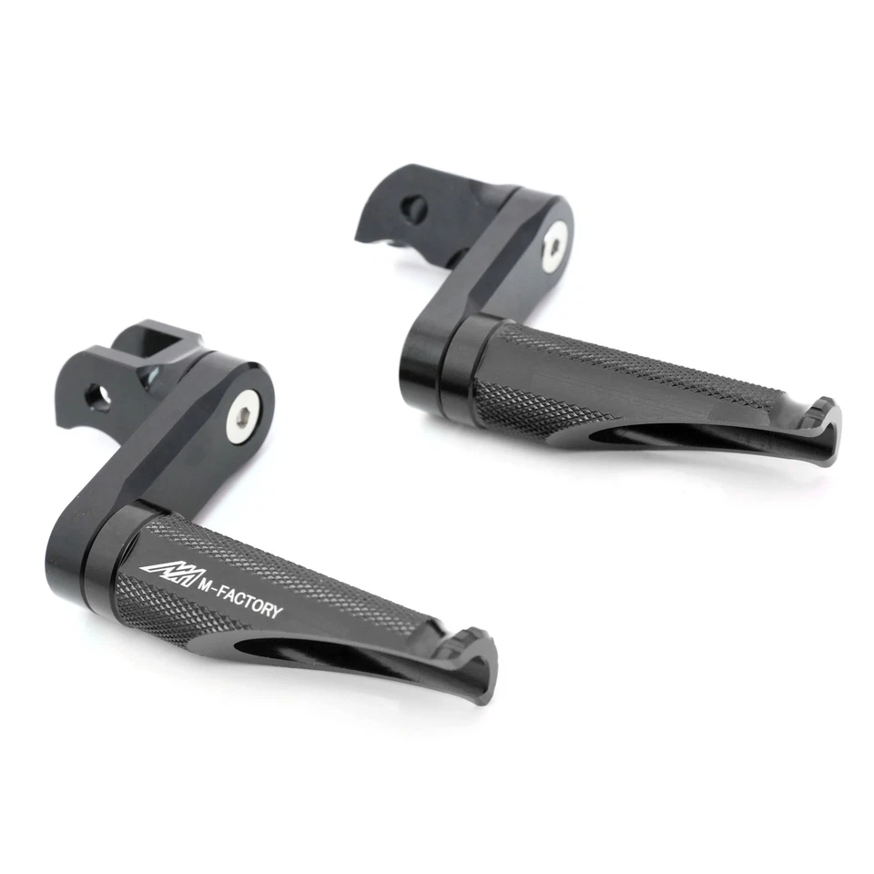 Черные передние подножки SHINOBI 40 мм ниже для Suzuki B-King 08-16 15 14 13 12 - Изображение 2 из 4