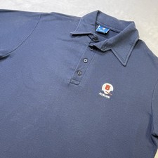 Vintage Champion Auburn Tigers Polo Shirt Mens XL Made USA NCAA Helmet 90s 80s