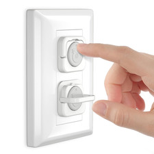 45 Pack Baby Proofing Outlet Covers, Baby Proof Plug Covers with Hidden Pull Han