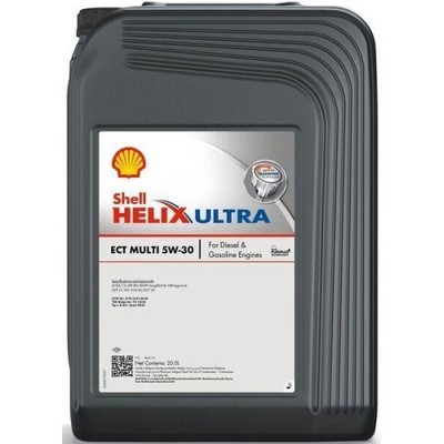 Motoröl Motorenöl Helix Ultra ECT MULTI 5W-30 20 Liter Kanister Shell 550058341