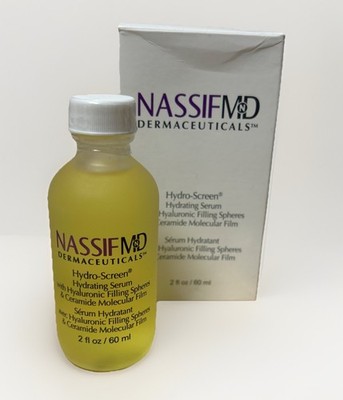 Nassif MD Hydro-Screen Hydrating Serum NEW IN BOX - 2 oz  with dropper 