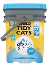 Purina  Tidy Cats  With Glade Clear Springs Multi Cat Clumping Clay Cat Litter -