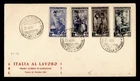 DR WHO 1950 ITALY FDC AMG-FTT TRIESTE OVPT COMBO R42004
