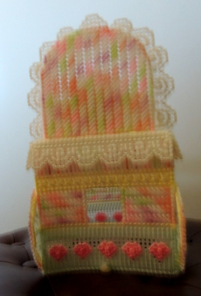 New Handmade Tissue Box Cover/Baby Buggie