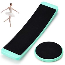 2 Pcs Portable Turning Board Figure Ice Skating Spinner for Ballet Dancers Ic...