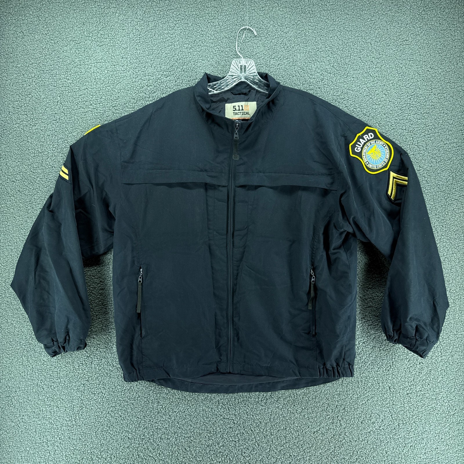 511 Tactical Military Jacket Mens Large Black TLBLIN-… - Gem