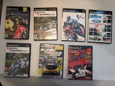 PS2 Motorcycle Racing Lot Tourist Trophy Suzuki TT Superbikes Torino 7 Games
