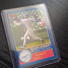 Topps 2003 Season Highlights Shawn Green Los Angeles Dodgers Card #333