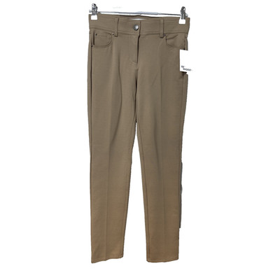 89th & Madison Women's 0 Neutral Beige Stretch Pants Business Travel Resort NWT