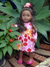 Cute My Life 18 Inch Doll by Cititoy Medium Dark Complexion with Wardrobe