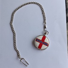 Ravel England Pocket Watch With Keychain Gift Set Brand New Working In Box