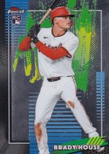BRADY HOUSE FINEST ROOKIE CARD RC NATIONALS #80 2026 26 TOPPS. rookie card picture