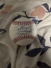 Sammy Sosa Signed Official MLB Baseball, Chicago Cubs inscribed slamming Sammy
