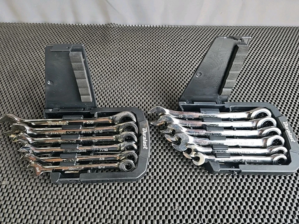 Duralast 64-105 And 64-140 Reversible 6 pc. Metric Ratcheting Wrench Set - Image 2 of 4