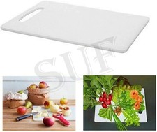 Extra Thick Flexible Plastic Chopping Board WHITE Mats Non-slip, 1.3mm 1 PC