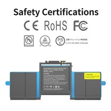 A1819 A1706 Battery for MacBook Pro 13 inch A1706 Late 2016 Mid 2017 EMC 3071