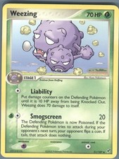 Weezing 51/107 Uncommon Deoxys Pokemon Moderately Played on eBay