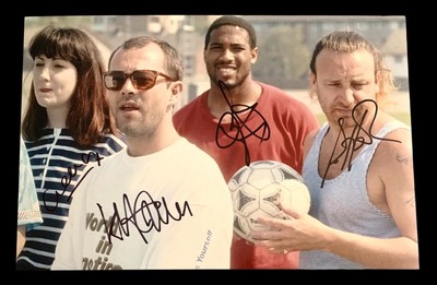 SIGNIERTES NEW ORDER PETER HOOK GILLIAN GILBERT JOHN BARNES KEITH ALLEN FOTO SELTEN