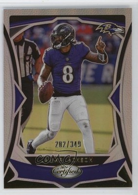 2024 Certified Mirror 202/349 Lamar Jackson #72 04uh