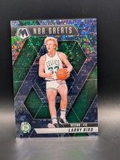 Larry Bird /35 Blue Camo 2024-25 Mosaic Fast Break Blue Camo NBA Greats