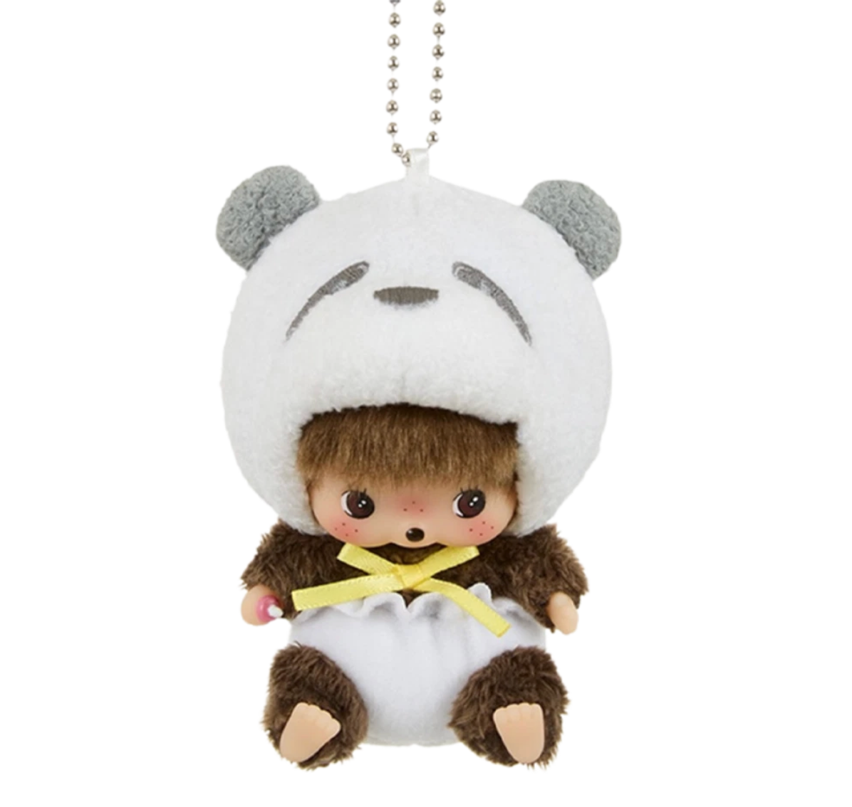 Monchhichi Animal Bebichhichi SS Panda Key Chain White | eBay