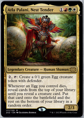 Magic MTG:Atla Palani, Nest Tender - Custom Commander Deck - Naya Egg Tribal