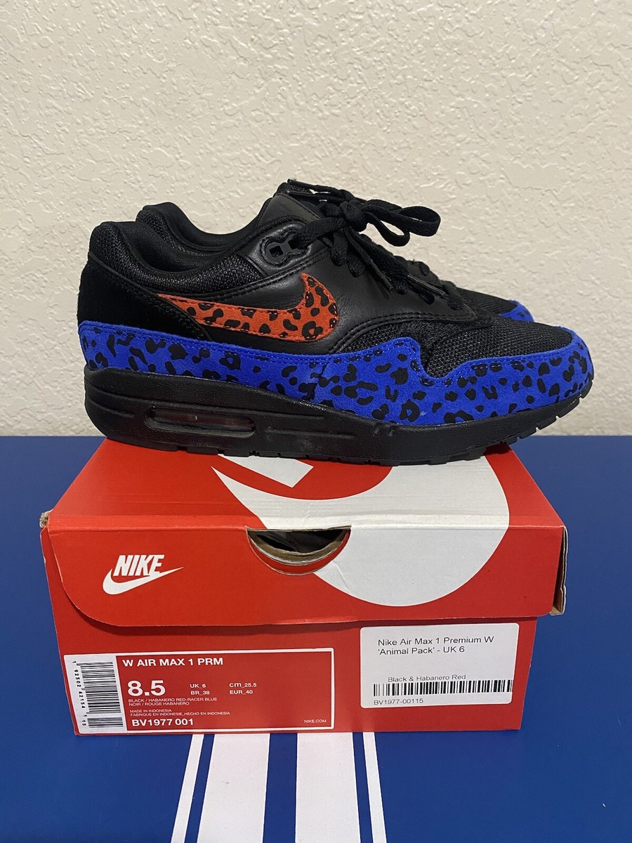 Womens Nike Air Max Black Leopard sz