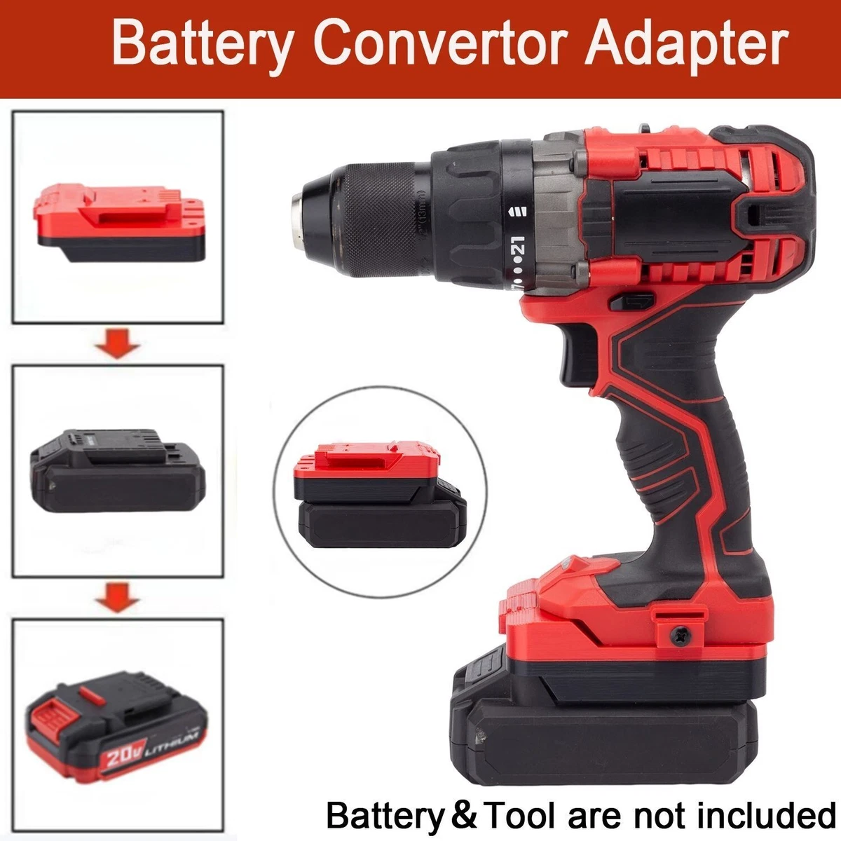 Black.Decker 20V MAX Power Tools Battery Interface