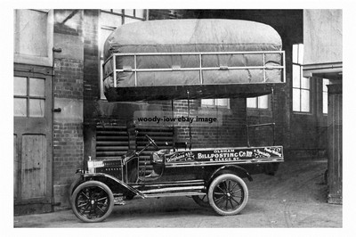 pt2925 - Billposting Co Ltd 1917, Oldham, Lancashire - Foto 6x4