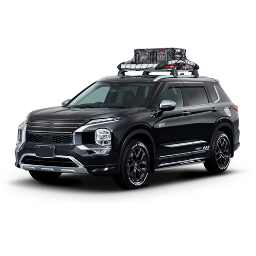 4PCS Roof Rail Rack +2PCS Cross Bars Set Fits For Mitsubishi Outlander 2022-2024 - Picture 7 of 13