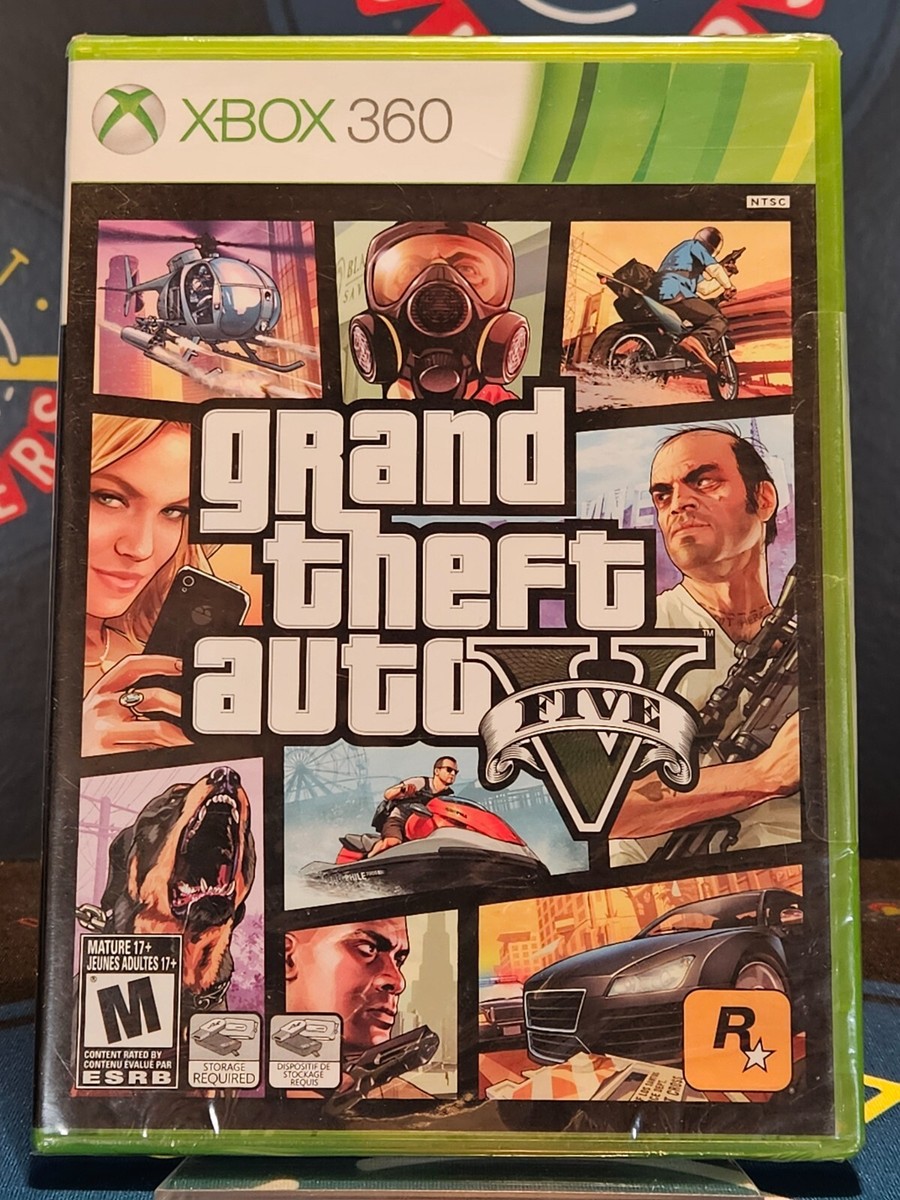 Grand Theft Auto V (Xbox 360) NEW SEALED